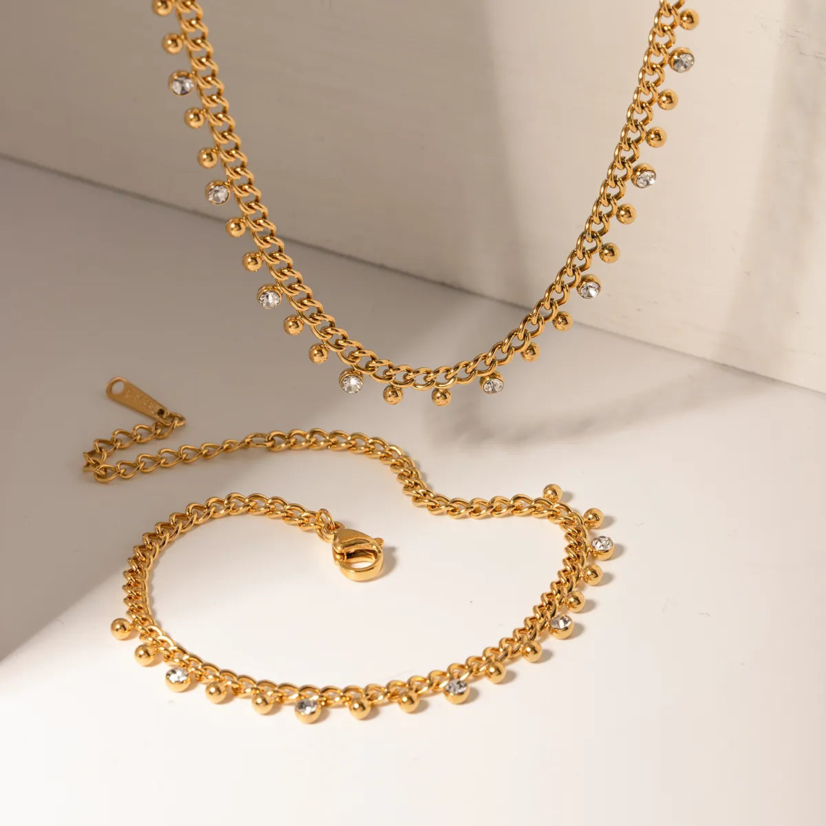 Tina Set - Bracelet & Necklace Perfectly Lovely Boutique