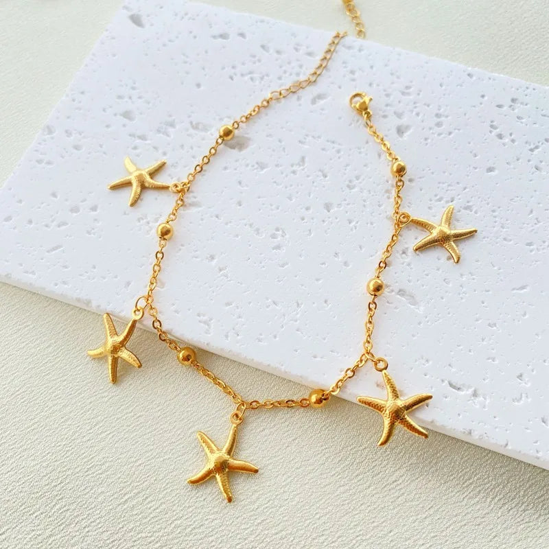 Starfish Anklet Perfectly Lovely Boutique
