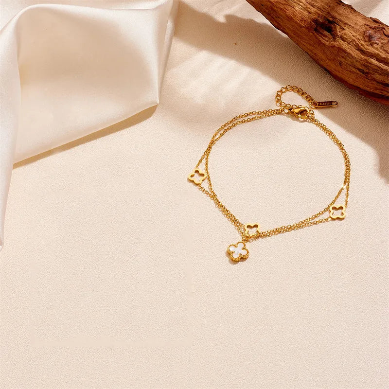 Clover Anklet Perfectly Lovely Boutique