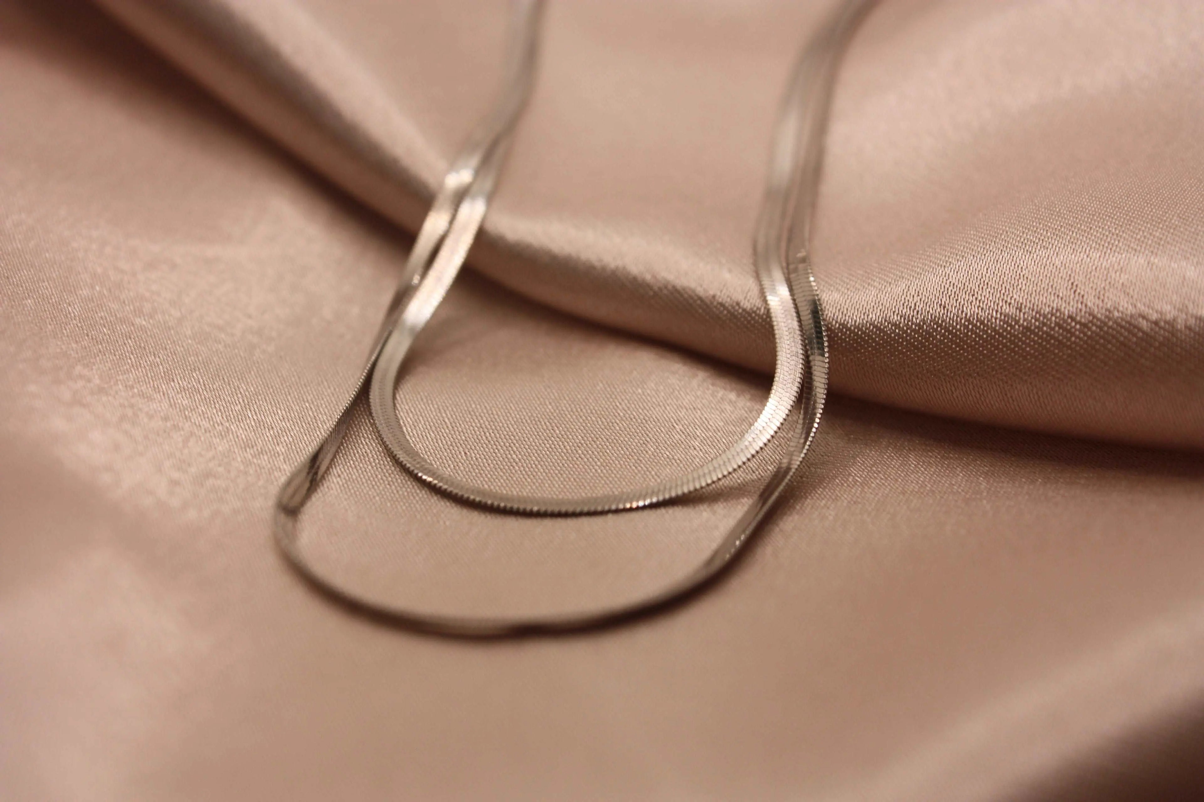 Olivia Double Herringbone Necklace