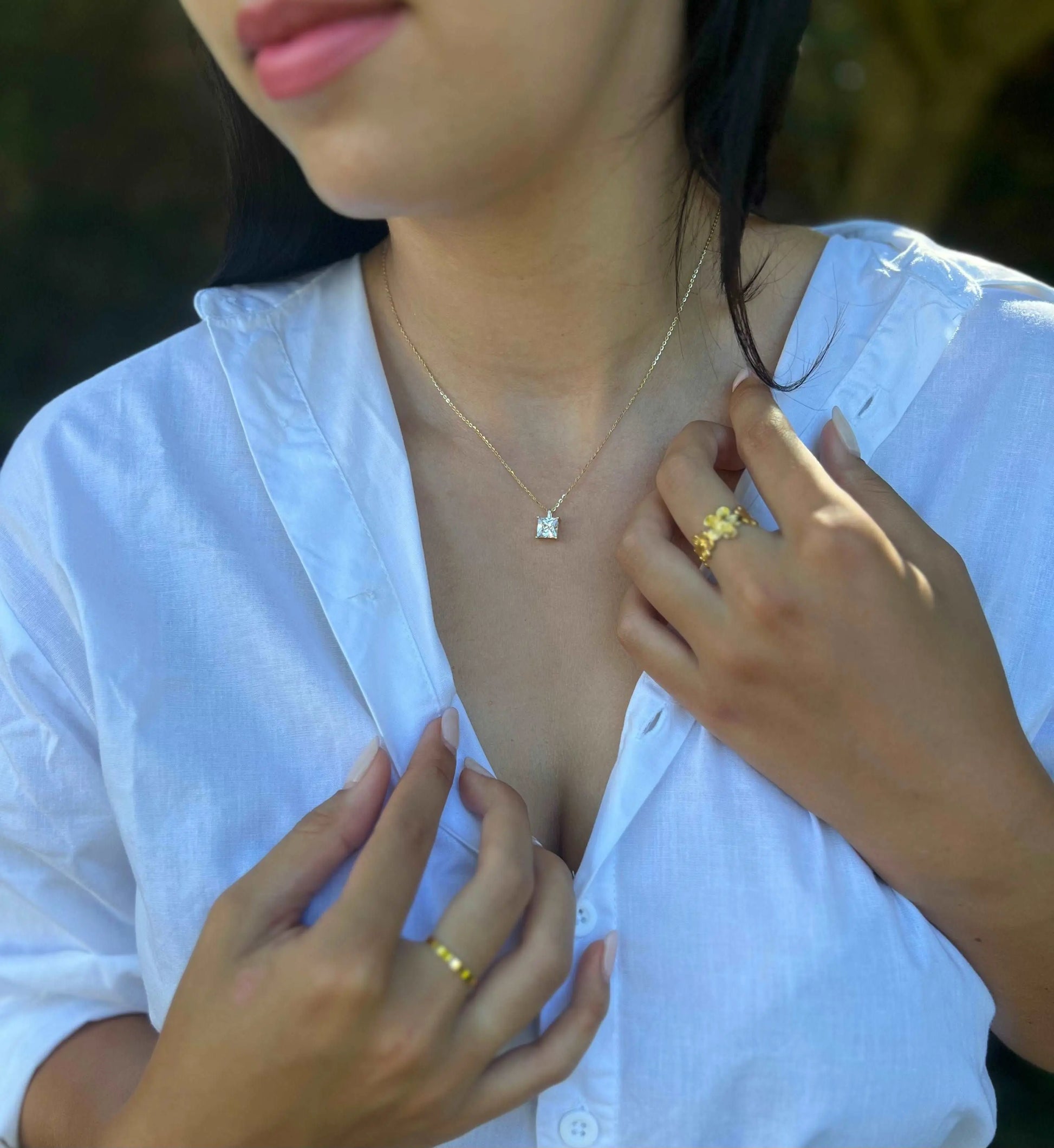 Brooklyn CZ Necklace (most popular)