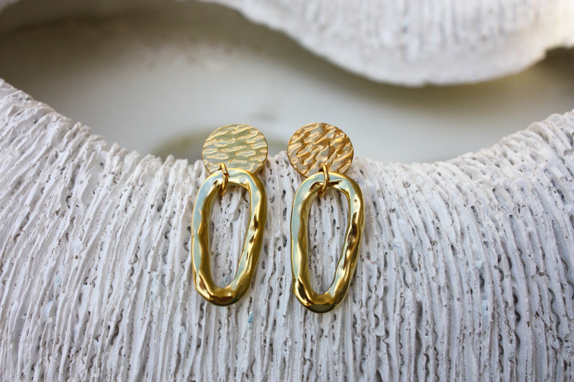 Shanna Dangle Hoops Perfectly Lovely Boutique