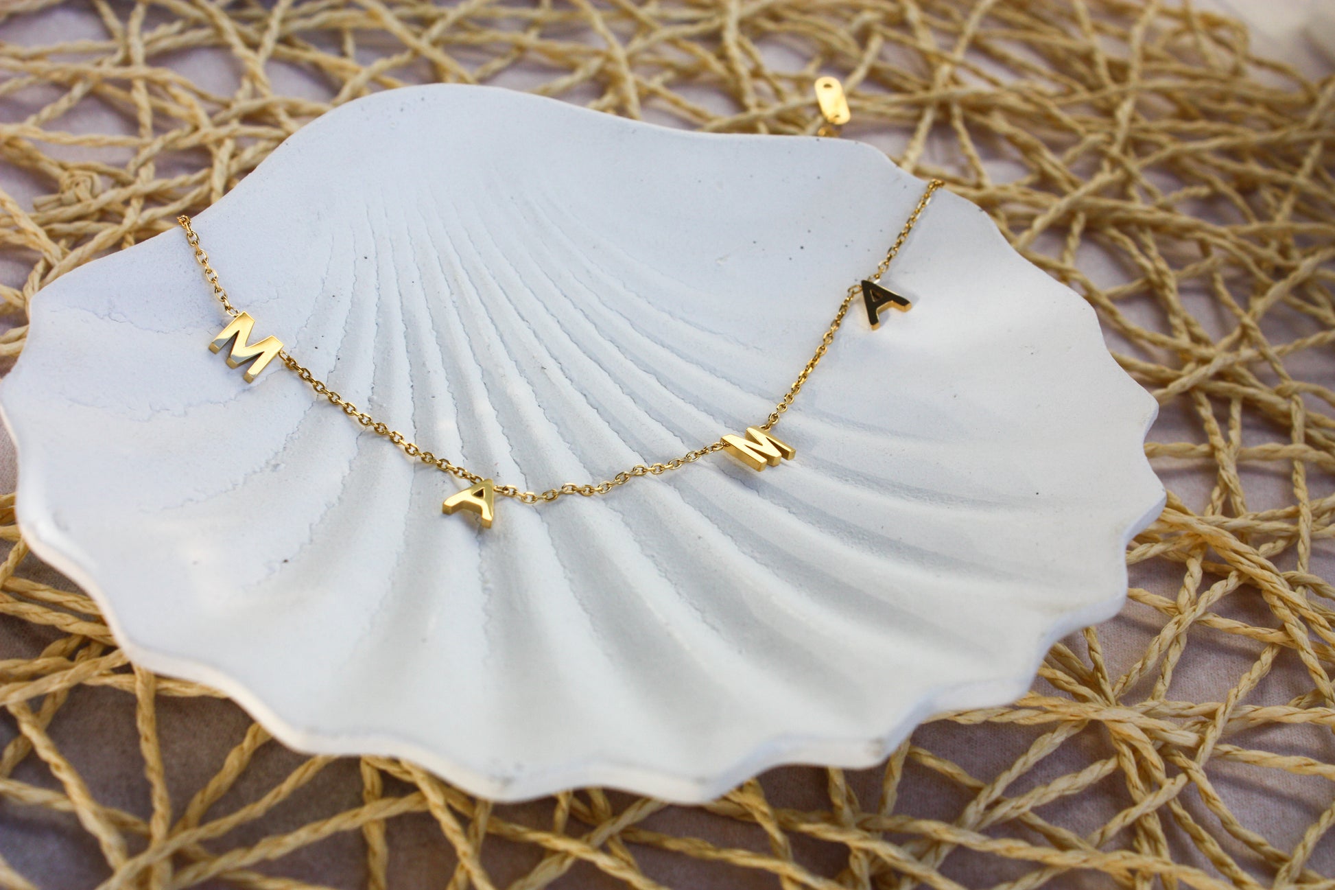 M A M A necklace Perfectly Lovely Boutique