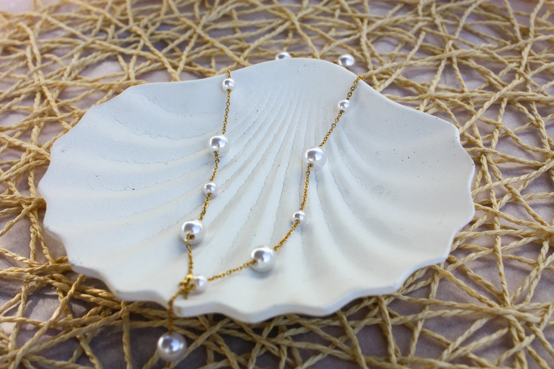 Neve Pearl Drop Necklace Perfectly Lovely Boutique